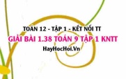 Giải 1.39 Toán 12 tập 1 SGK Kết nối tri thức